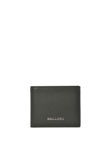 Bikkembergs - Small wallet with metal...