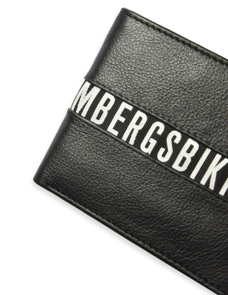 Bikkembergs - Portafoglio piccolo con logo a contrasto - BKPU00129M