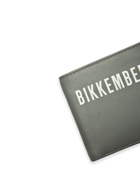 Bikkembergs - Portafoglio piccolo con logo a contrasto - BKPU00141M