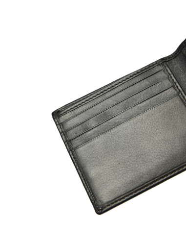 Bikkembergs Black Leather Wallet – AUMI 4