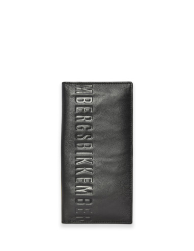 Bikkembergs - Large leather wallet -...