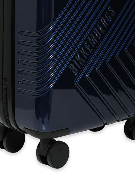 Bikkembergs Bkk Star shockproof suitcase BKTR00211W