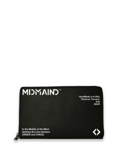 Midmaind - Pochette clutch in pelle con maniglia - META