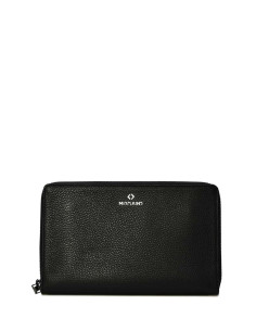 Midmaind - Pochette clutch in pelle con maniglia - META