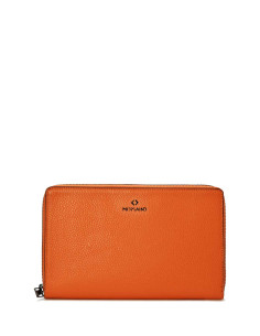 Midmaind - Pochette clutch in pelle con maniglia - META