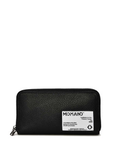 Midmaind - Portafoglio zip around in pelle - CASH