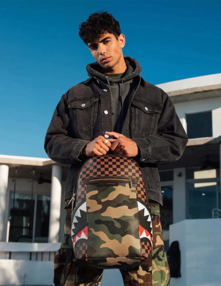 Sprayground - Zaino SIP CAMO ACCENT DLXSV BACKPACK - 910B5061NSZ