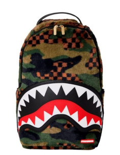 Checkered camo hotsell shark backpack