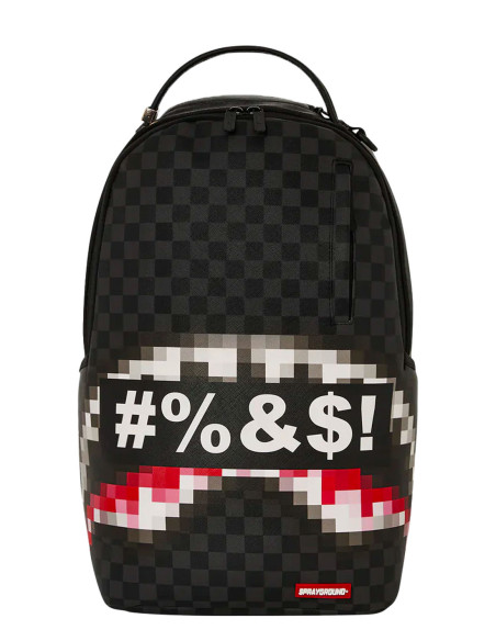 Sprayground - ZAINO CENSORED BACKPACK NERO - 910B5862NSZ