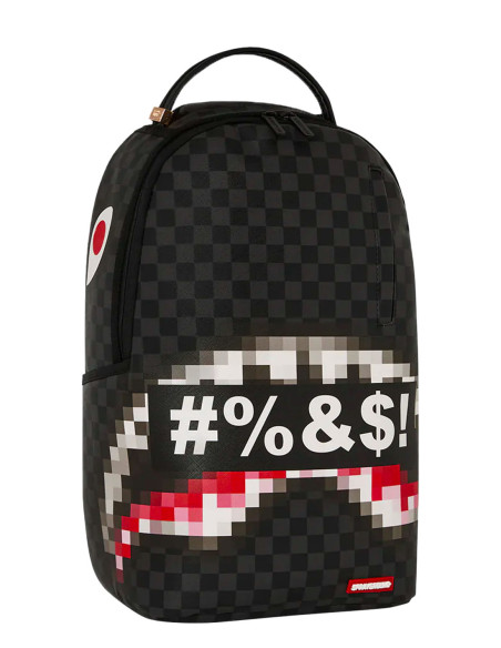 Sprayground - ZAINO CENSORED BACKPACK NERO - 910B5862NSZ