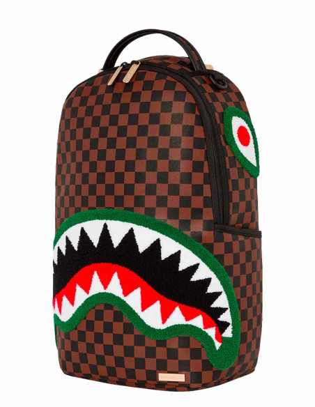 Sprayground - ZAINO CHENILLE SIP BACKPACK MARRONE - 910B5961NSZ