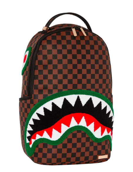 Sprayground - ZAINO CHENILLE SIP BACKPACK MARRONE - 910B5961NSZ