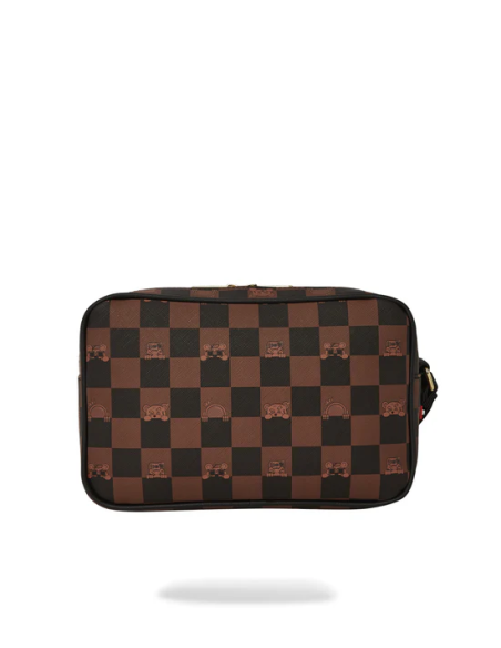 Sprayground - Pochette e beauty PEEKING CHARACTER CHECK