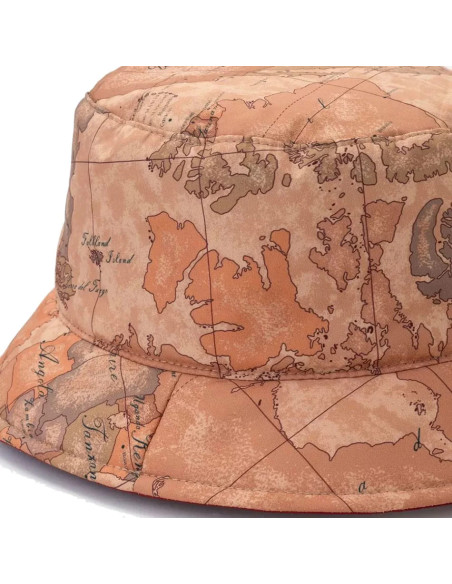 Alviero Martini - Cappello a cloche in nylon stampa Geo Classic Hibiscus - LH3439655