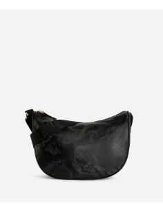 Alviero Martini - Geo Soft Black tracolla a mezzaluna media - CS0076900