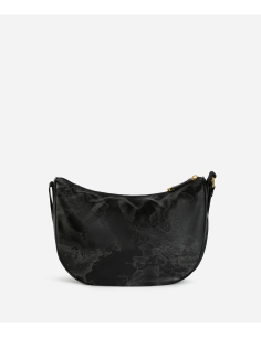 Alviero Martini - Geo Soft Black tracolla a mezzaluna media - CS0076900 2