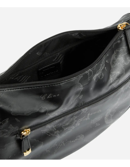 Alviero Martini - Geo Soft Black sottospalla con tracolla - CS0286900