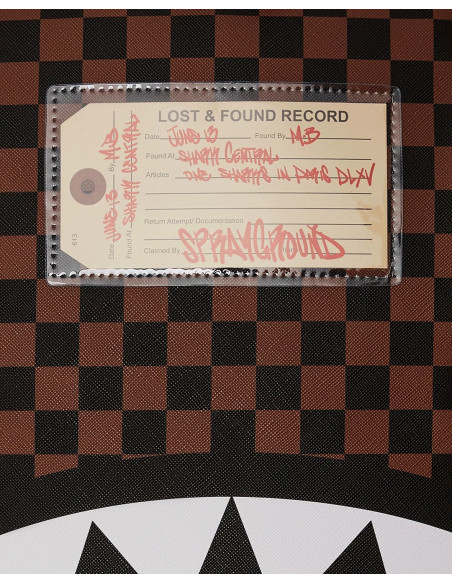 Sprayground - Zaino SHARKS IN PARIS LOST & FOUND BACKPACK