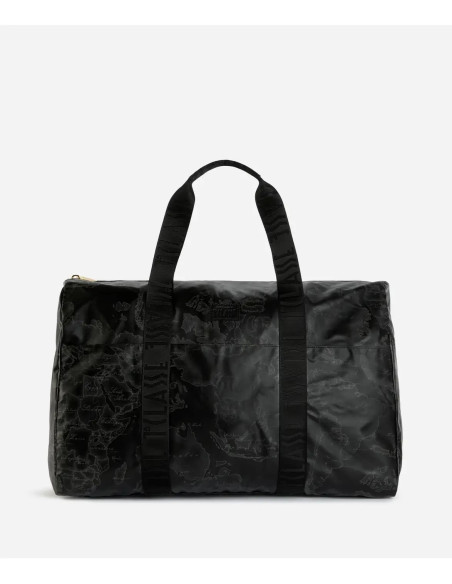Alviero Martini - Geo Soft Black borsone pieghevole con mini beauty - BVS0226900