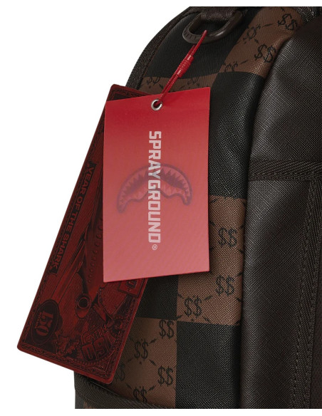 Sprayground - Zaino ENLARGED CHECK PARIS DLXSV BACKPACK